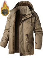 Jaqueta Alpha Fleece Windbreak Masculina Caqui - AlphaCode