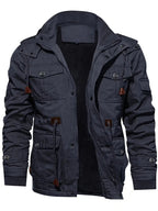 Jaqueta Alpha Fleece Windbreak Masculina Caqui - AlphaCode