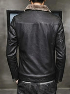 Jaqueta Alpha Fur Collar Preto - AlphaCode