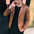 Jaqueta Alpha Men Blazer Caqui - AlphaCode