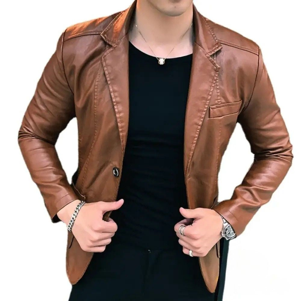 Jaqueta Alpha Men Blazer Caqui - AlphaCode