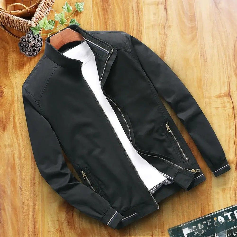 Jaqueta Alpha Men S Bomber Azul - AlphaCode