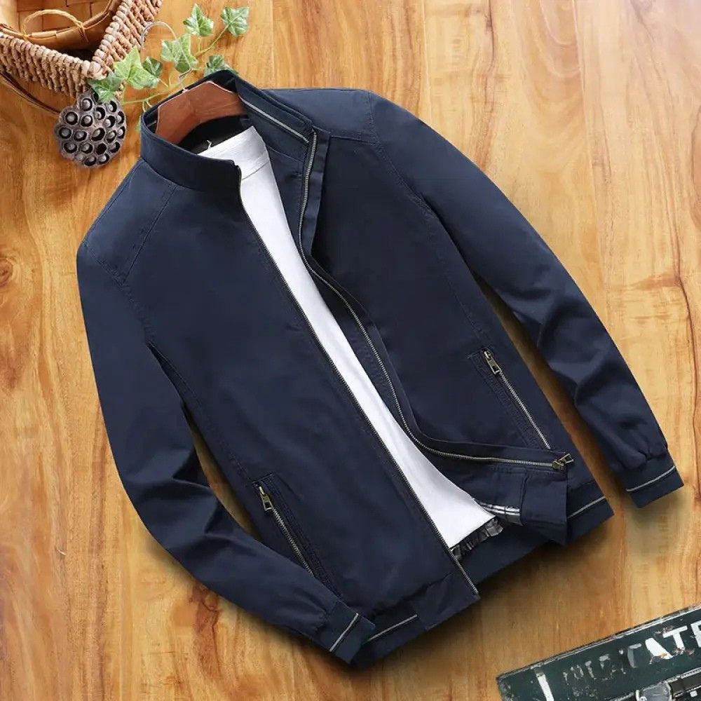 Jaqueta Alpha Men S Bomber Preto - AlphaCode
