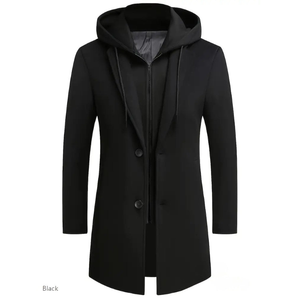 Jaqueta Alpha Plus Trench Hood Preto - AlphaCode
