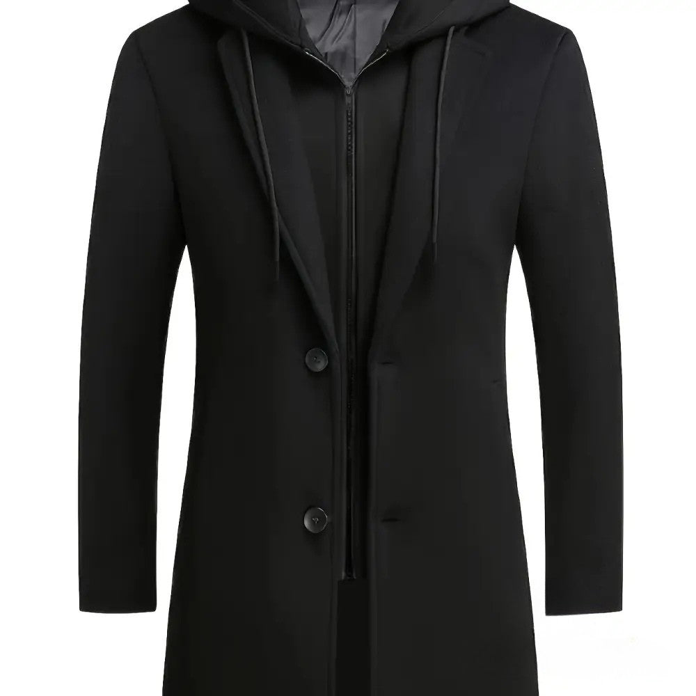 Jaqueta Alpha Plus Trench Hood Preto - AlphaCode