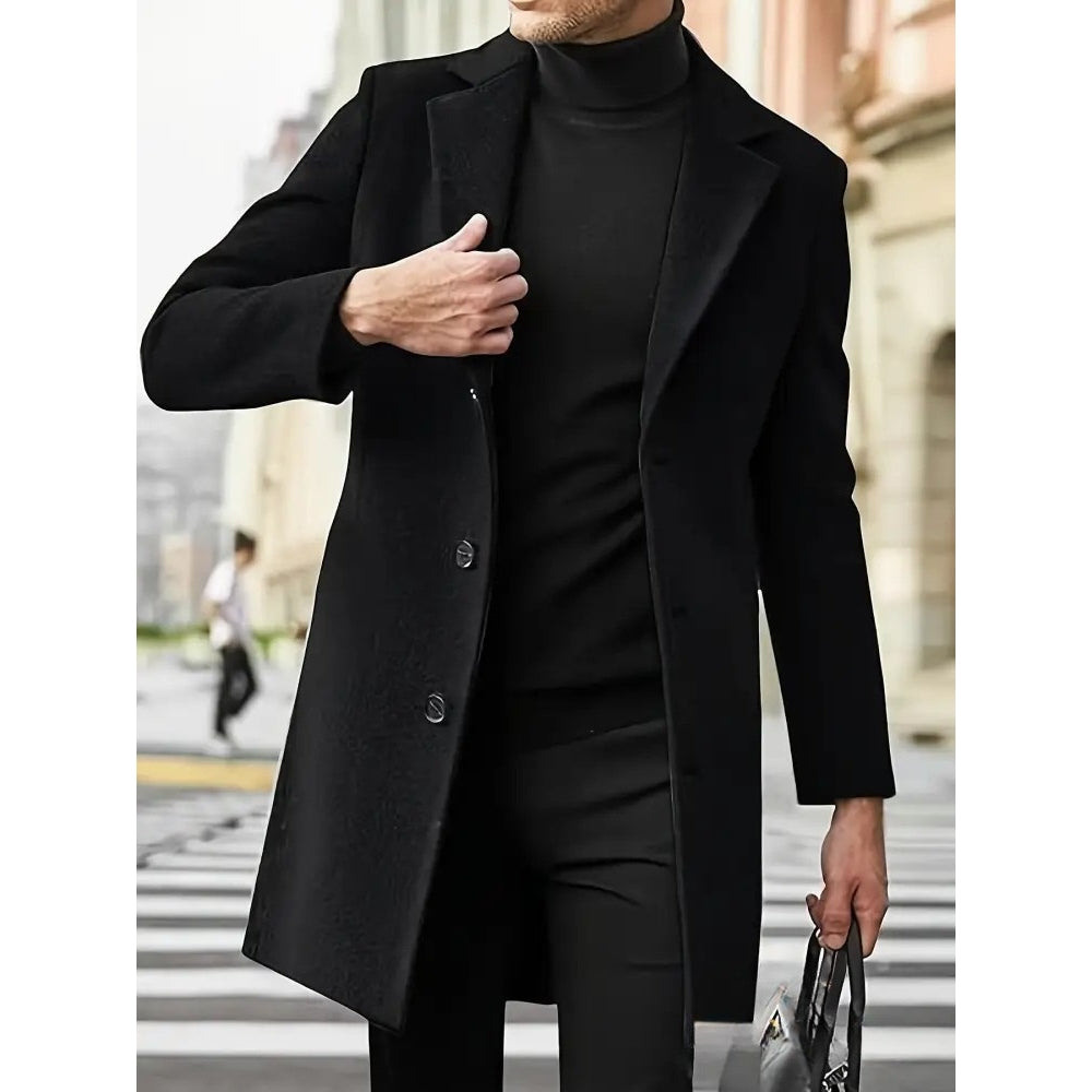 Jaqueta Classic Trench Preto - AlphaCode