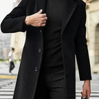 Jaqueta Classic Trench Preto - AlphaCode