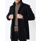 Jaqueta Classic Trench Preto - AlphaCode