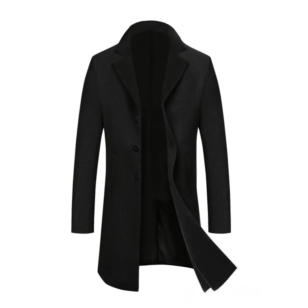 Jaqueta Classic Trench Preto - AlphaCode