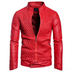 Jaqueta Couro Casual Alpha Leatrer Preto - AlphaCode