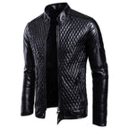 Jaqueta Couro Casual Alpha Leatrer Vermelho - AlphaCode