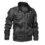 Jaqueta De Couro Alpha Preto - AlphaCode