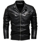 Jaqueta De Couro Alpha Siena Preto - AlphaCode