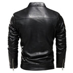Jaqueta De Couro Alpha Siena Preto - AlphaCode