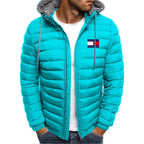 Jaqueta De Inverno Tommy Puffer 2 0 Azul - AlphaCode