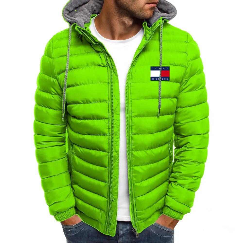Jaqueta De Inverno Tommy Puffer 2 0 Azul - AlphaCode