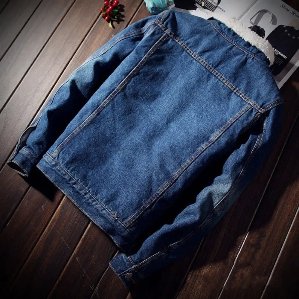 Jaqueta Jeans Masculina Alpha Azul - AlphaCode