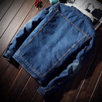 Jaqueta Jeans Masculina Alpha Azul - AlphaCode