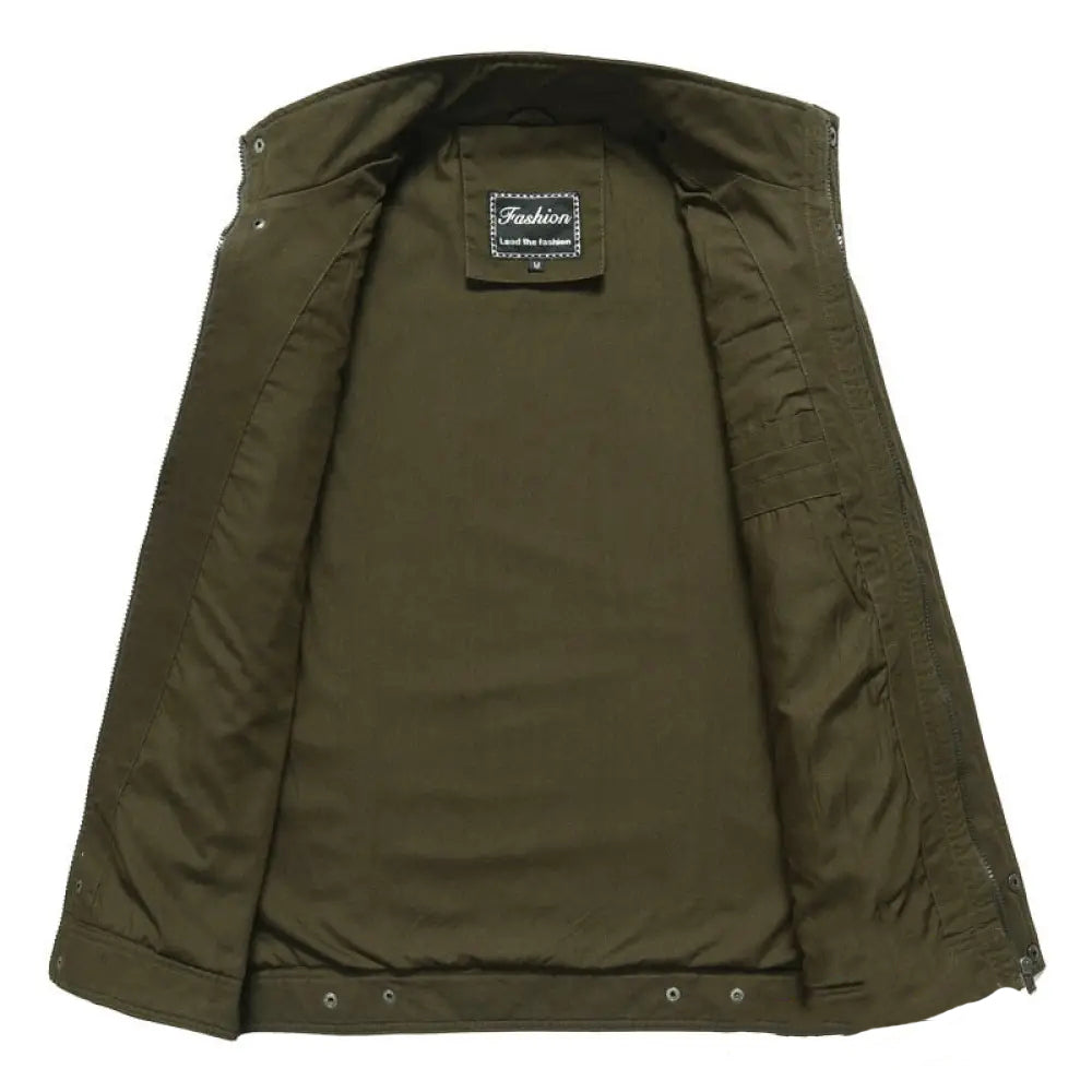 Jaqueta Masculina Alpha Airforce Bege - AlphaCode