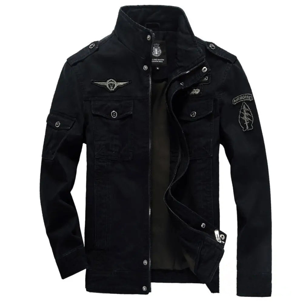 Jaqueta Masculina Alpha Airforce Bege - AlphaCode