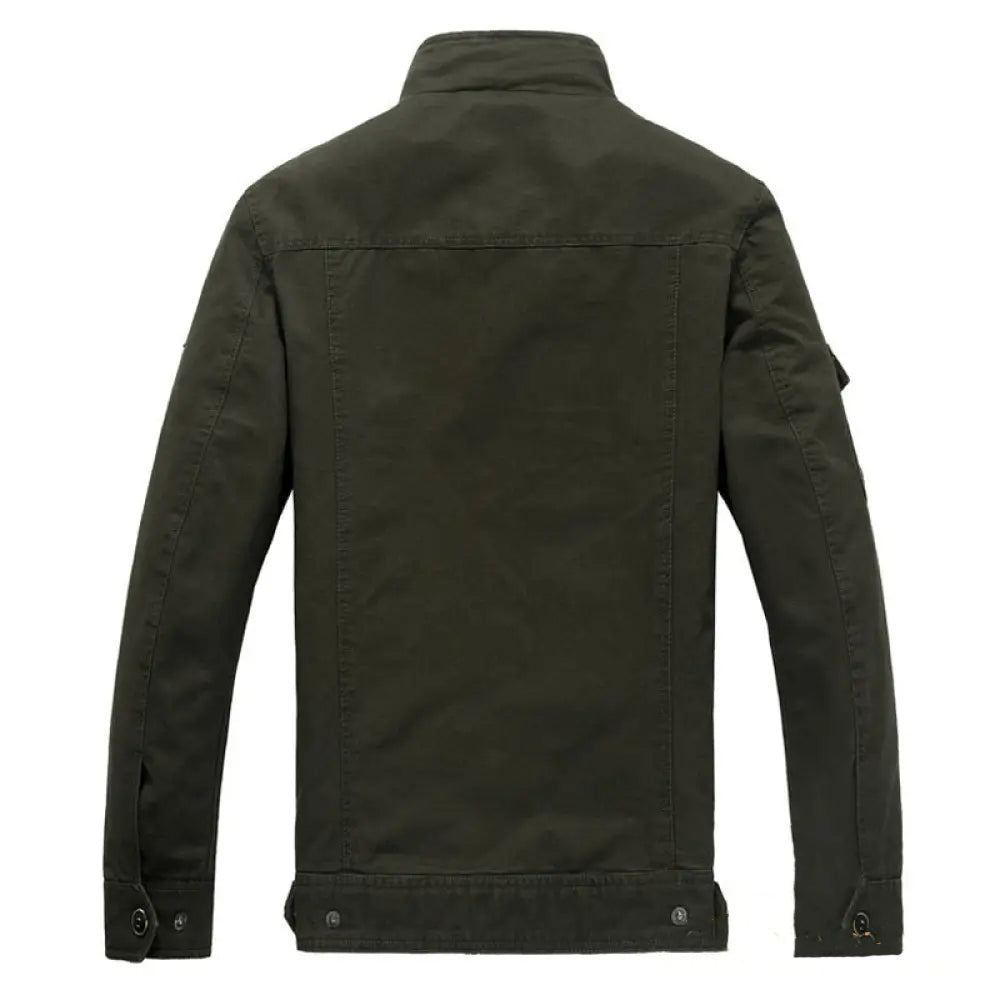 Jaqueta Masculina Alpha Airforce Bege - AlphaCode