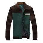 Jaqueta Masculina Alpha Baseball Marrom - AlphaCode