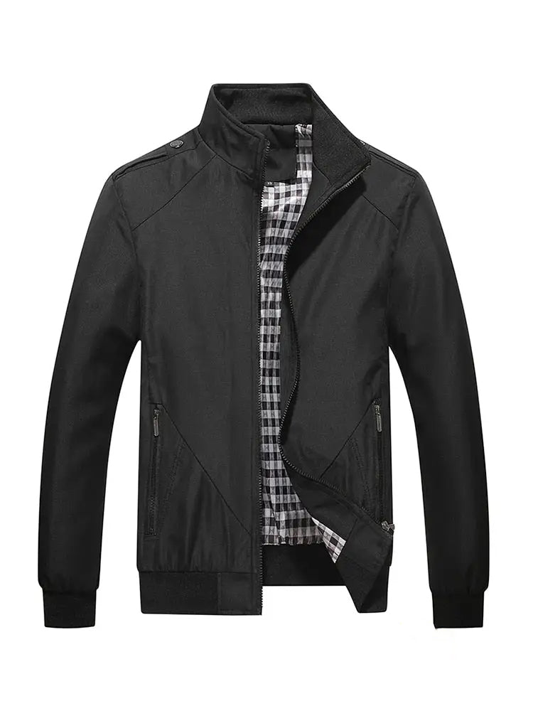 Jaqueta Masculina Alpha Hertex Preto - AlphaCode
