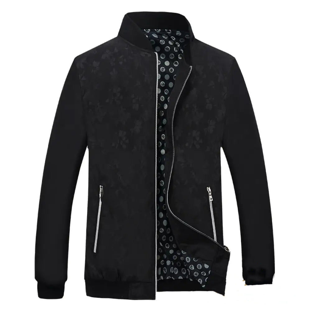 Jaqueta Masculina Alpha Hertex Preto - AlphaCode