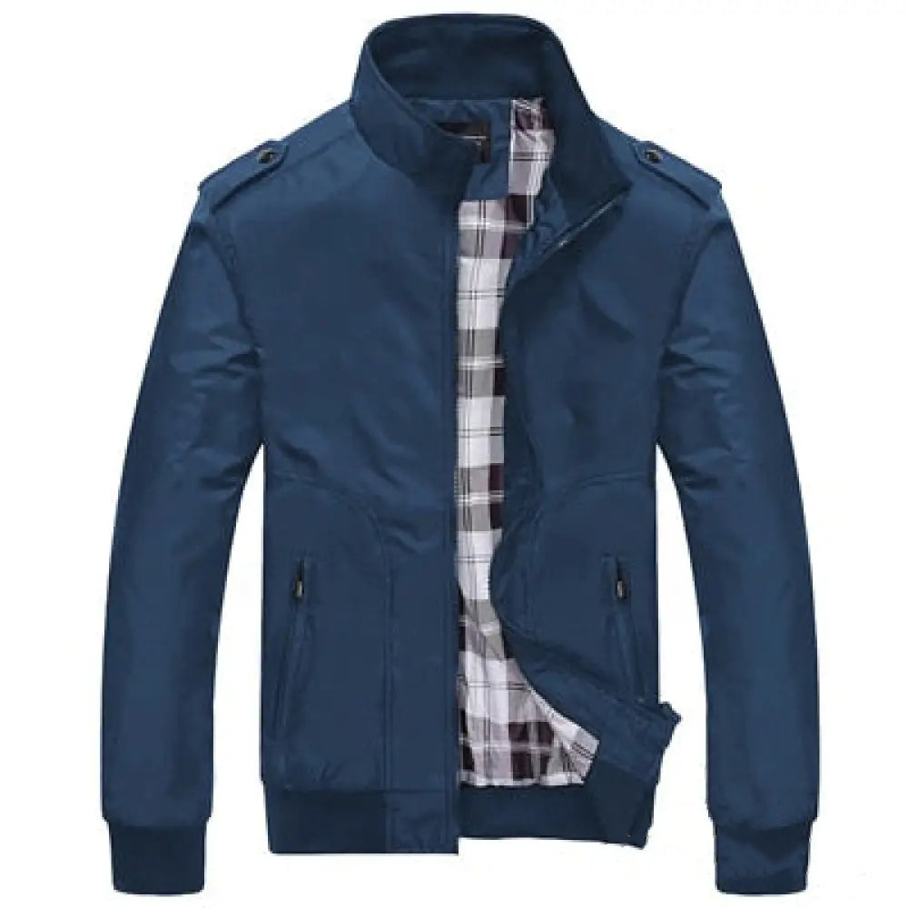 Jaqueta Masculina Alpha Madri Azul - AlphaCode