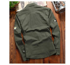 Jaqueta Masculina Alpha Military Azul - AlphaCode
