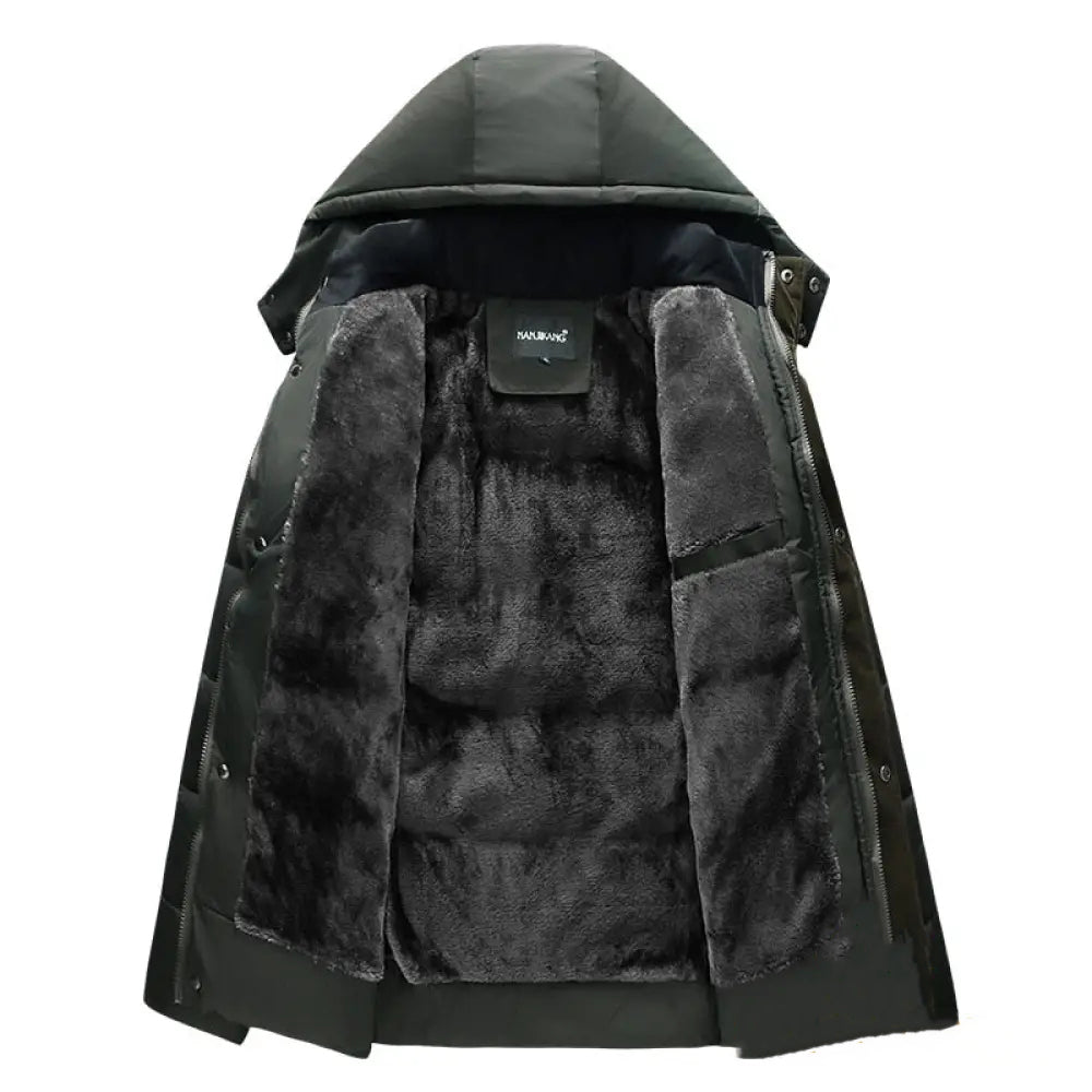 Jaqueta Masculina Alpha Overcoat Preto - AlphaCode