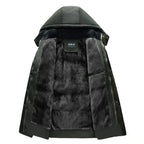 Jaqueta Masculina Alpha Overcoat Preto - AlphaCode