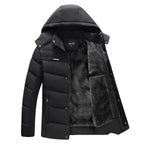 Jaqueta Masculina Alpha Overcoat Preto - AlphaCode