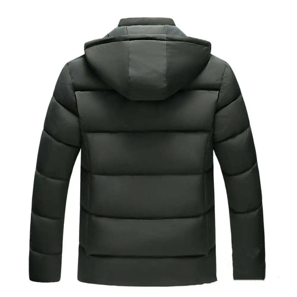 Jaqueta Masculina Alpha Overcoat Preto - AlphaCode