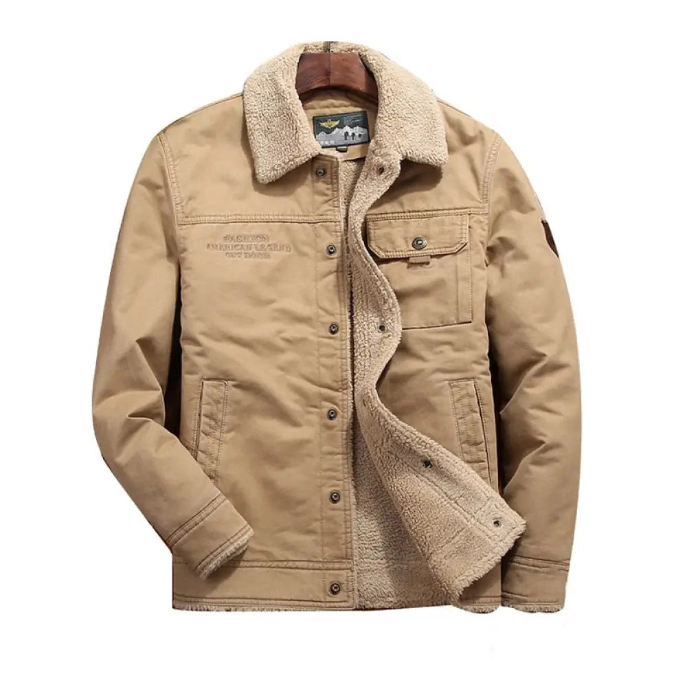 Jaqueta Masculina Alpha Parka Azul - AlphaCode