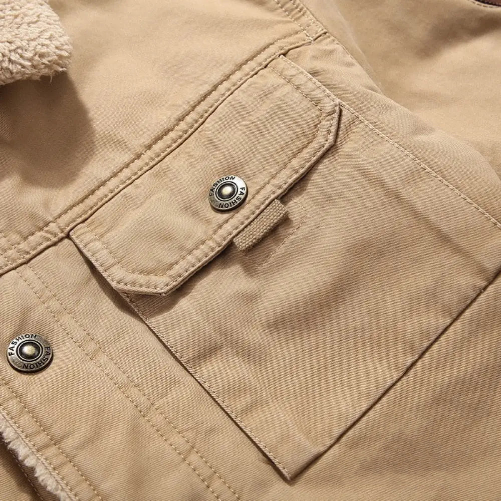 Jaqueta Masculina Alpha Parka Azul - AlphaCode