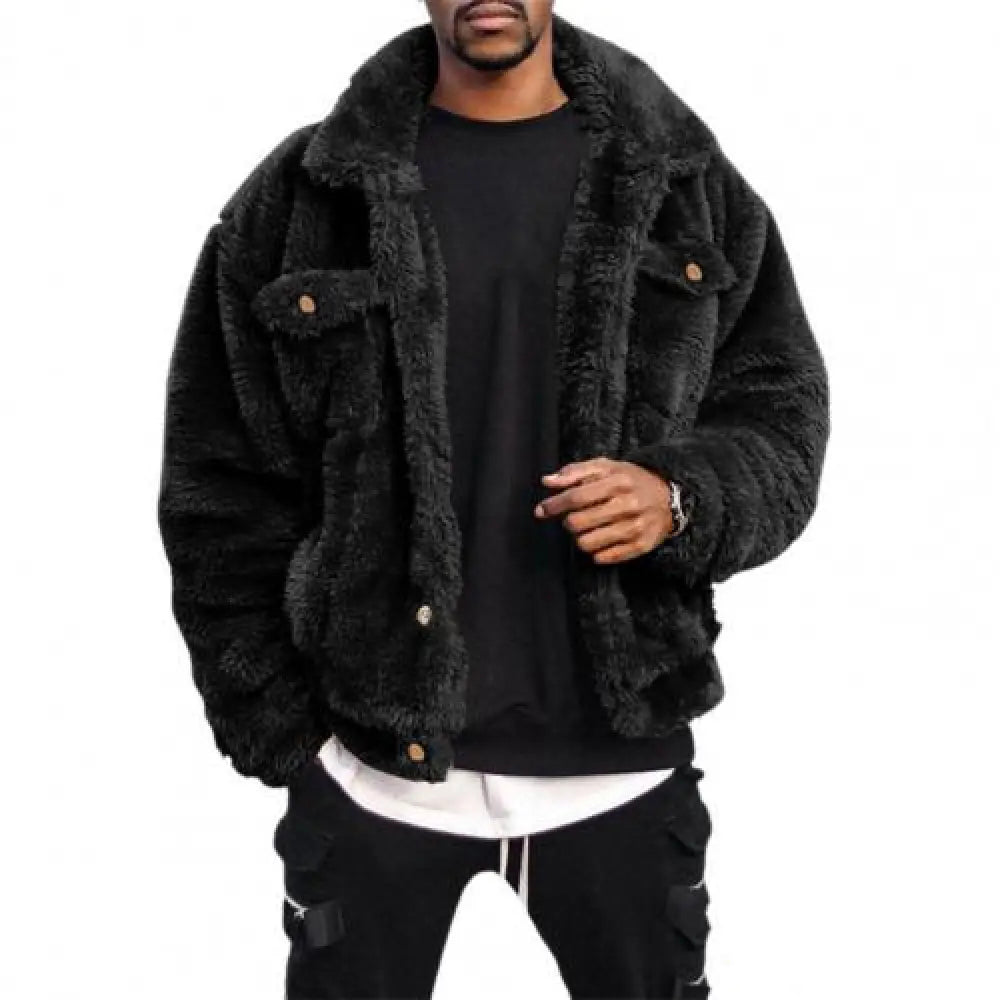 Jaqueta Masculina Alpha Winter Preto - AlphaCode