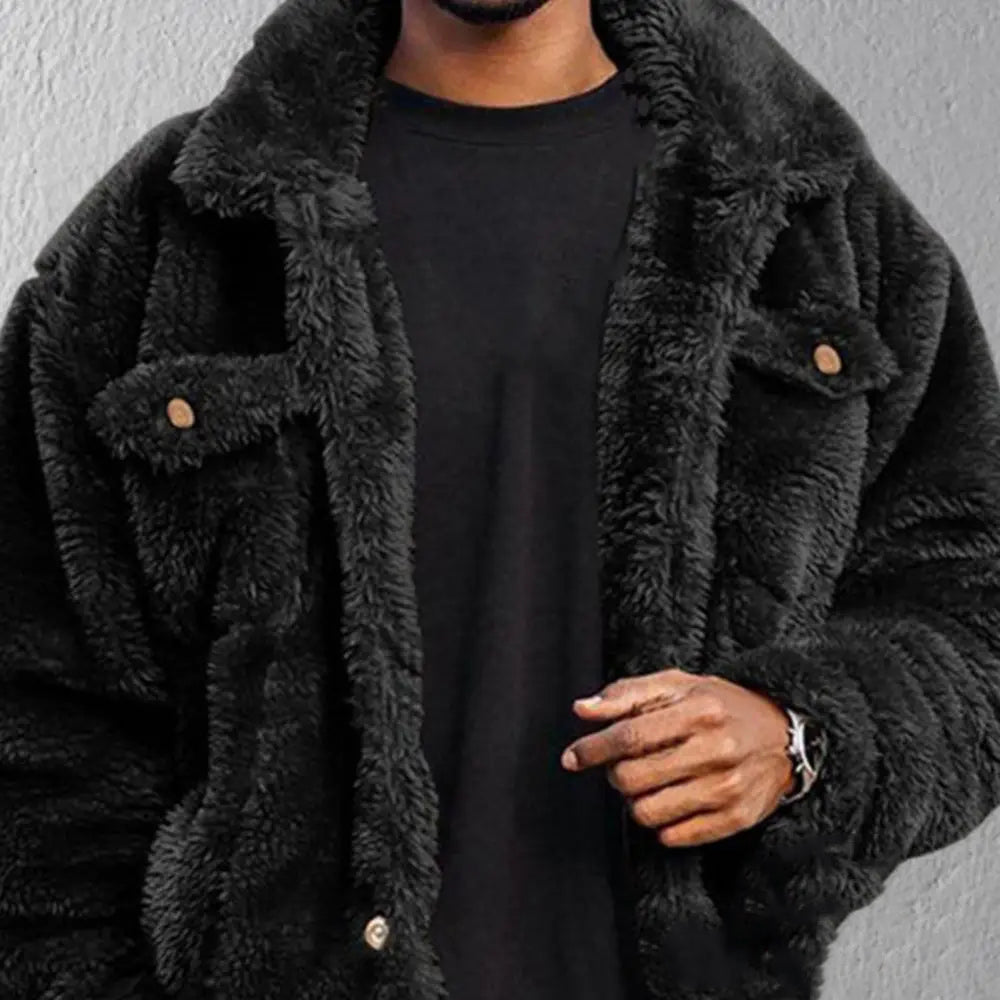 Jaqueta Masculina Alpha Winter Preto - AlphaCode
