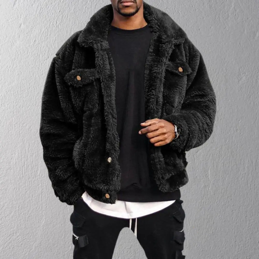 Jaqueta Masculina Alpha Winter Preto - AlphaCode