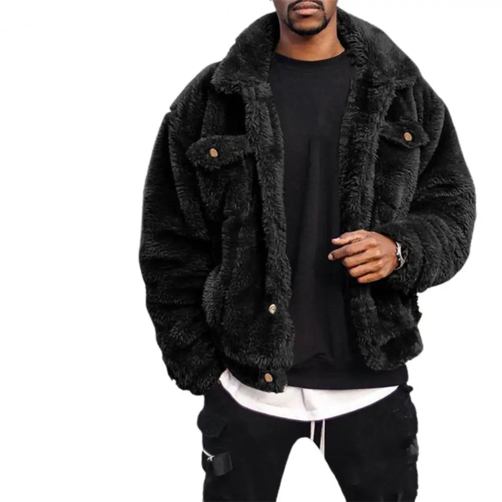 Jaqueta Masculina Alpha Winter Preto - AlphaCode