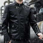 Jaqueta Masculina Couro Alpha Istambul Preto - AlphaCode
