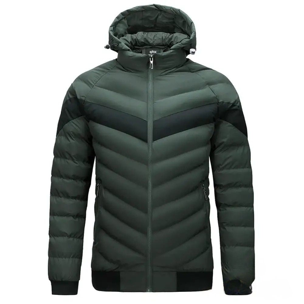 Jaqueta Puffer Alpha Brand Verde - AlphaCode
