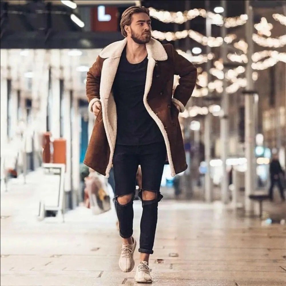 Jaqueta Sobretudo Fashion Fur - AlphaCode