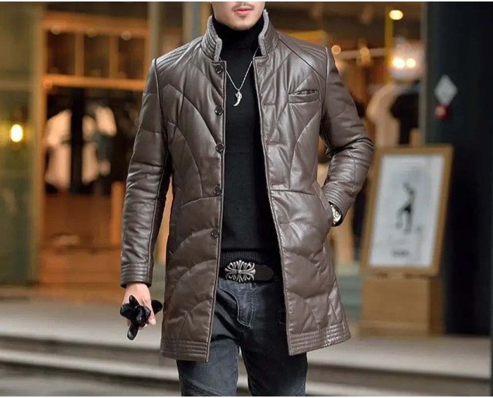 Jaqueta Sobretudo Masculino Classico Alpha Preto - AlphaCode