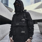 Jaqueta Streetwear Alpha Preto - AlphaCode