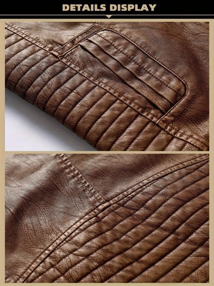 Jaqueta Vintage Rider Marrom - AlphaCode