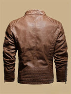 Jaqueta Vintage Rider Marrom - AlphaCode