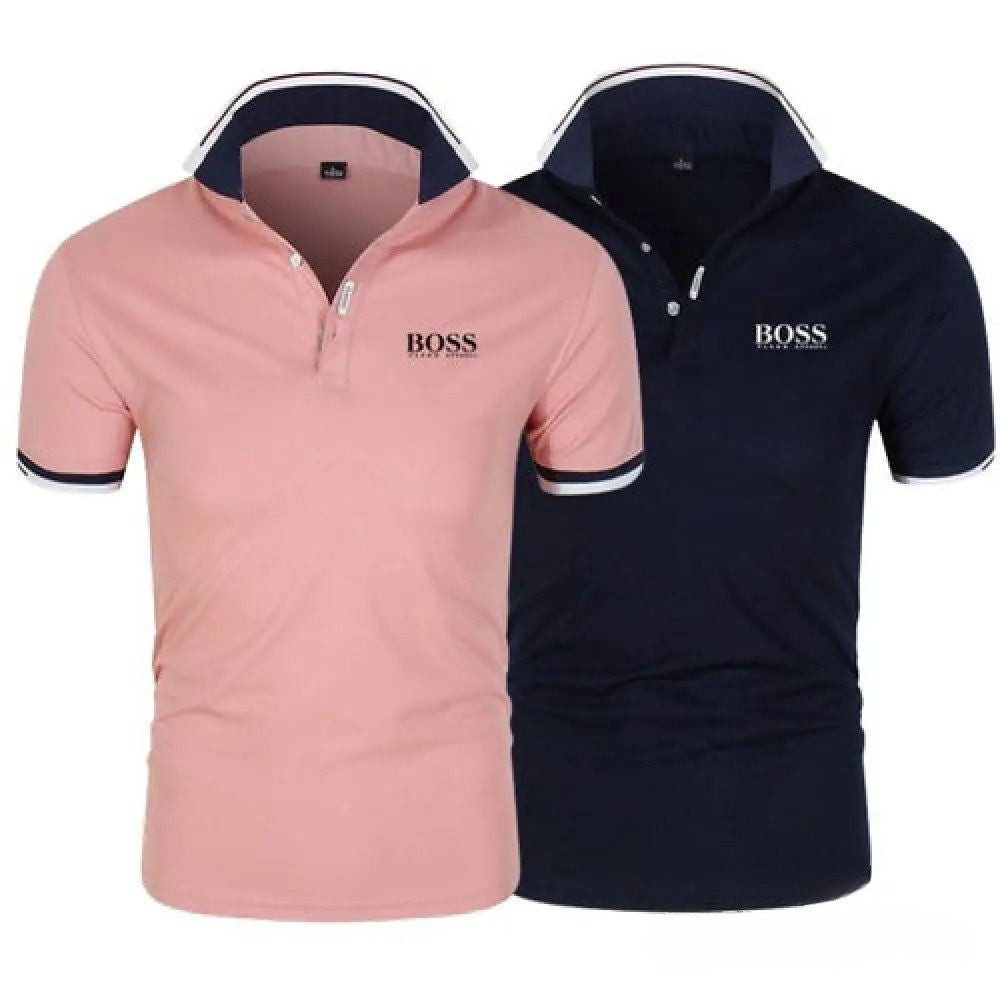 Kit 2 Camisas Polo Alpha Boss Compre 1 Leve 2 Cinza - AlphaCode