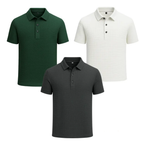 Kit Camisa Polo Alpha Gelato Compre 1 Leve 3 Promocao Branco - AlphaCode