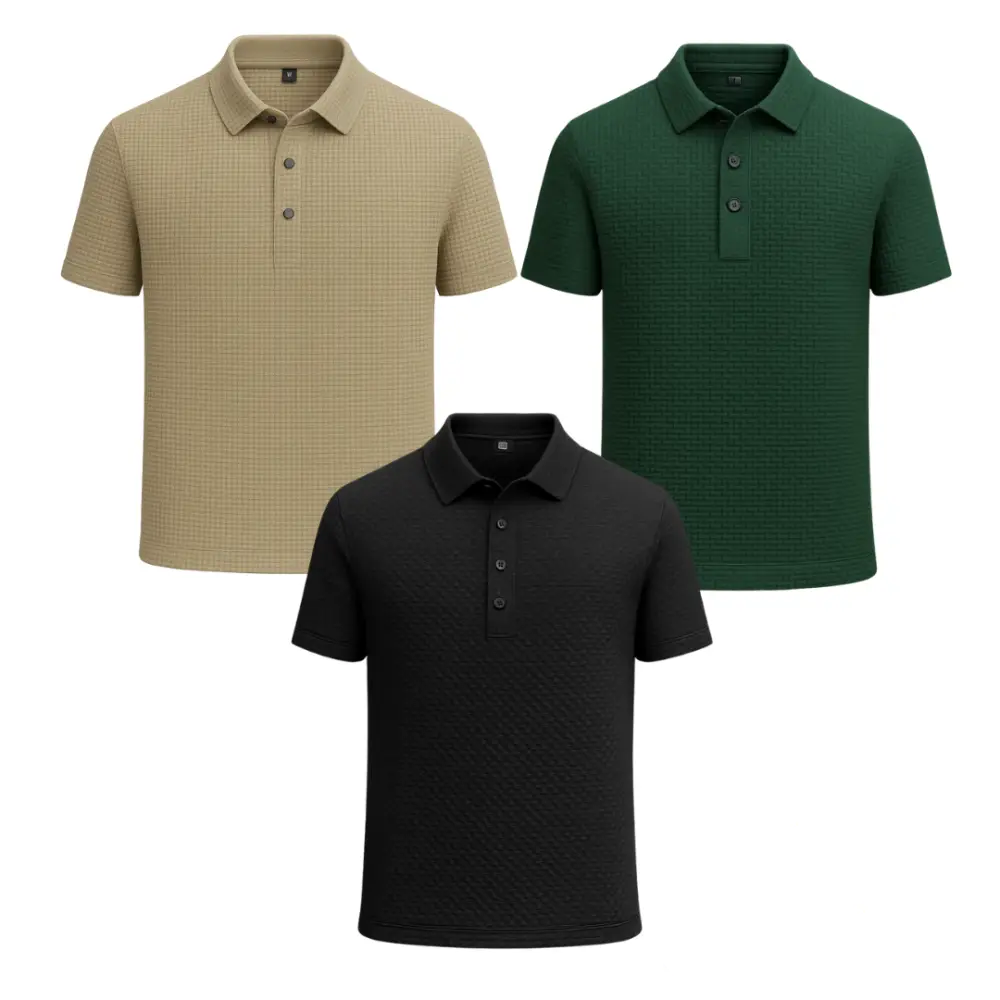 Kit Camisa Polo Alpha Gelato Compre 1 Leve 3 Promocao Branco - AlphaCode